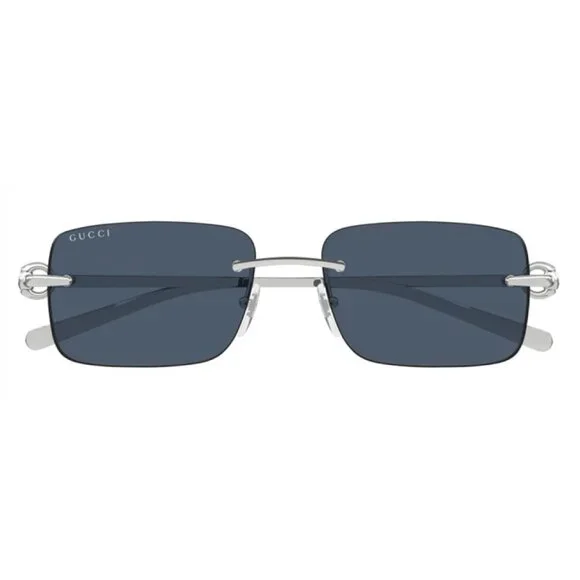 NEW GUCCI SUNGLASSES BLUE GREY WOMEN EYEWEAR GUCCI NEW GUCCI SUNGLASSES BLUE GREY WOMEN EYEWEAR GUCCI GG1786S 004 main image 4